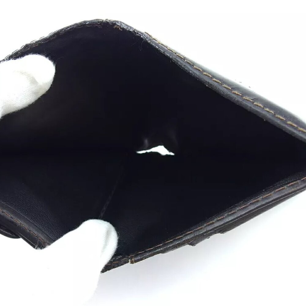 Louis Vuitton Two Folded Wallet Utah Uta Leather Authentic Used T19733 - Picture 2 of 10
